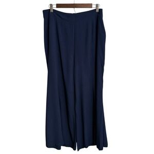 Maeve wide leg cropped pants women's 12 culottes palazzo beachy coastal nautical